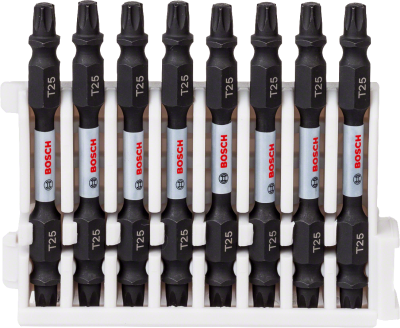 Bosch - Impact Control Serisi Çift Taraflı Vidalama Ucu 8'li T25 *65mm