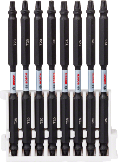 Bosch - Impact Control Serisi Çift Taraflı Vidalama Ucu 8'liT20x4/T25x4 *110mm