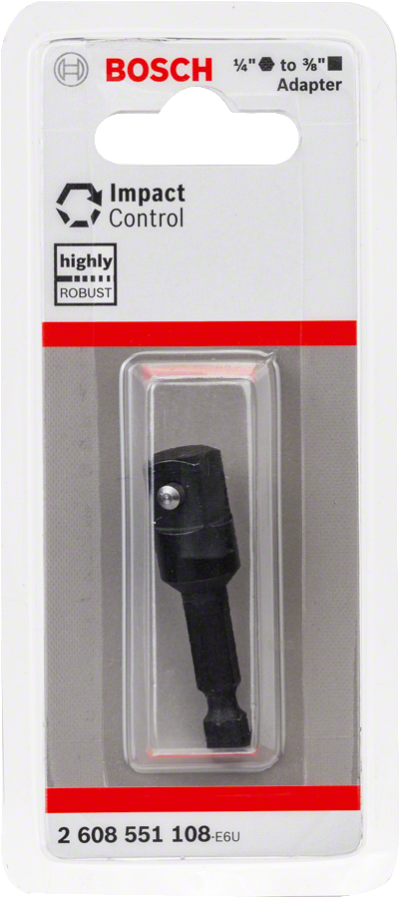 Bosch - 1/4'' Hex 3/8'' Socket Adaptör *50mm