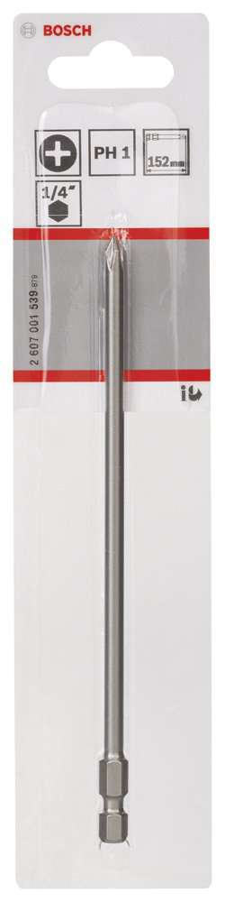 Bosch - Extra Hard Serisi Vidalama Ucu PH1*152 mm 1'li
