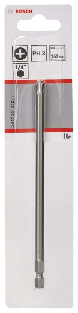 Bosch - Extra Hard Serisi Vidalama Ucu PH3*152 mm 1'li
