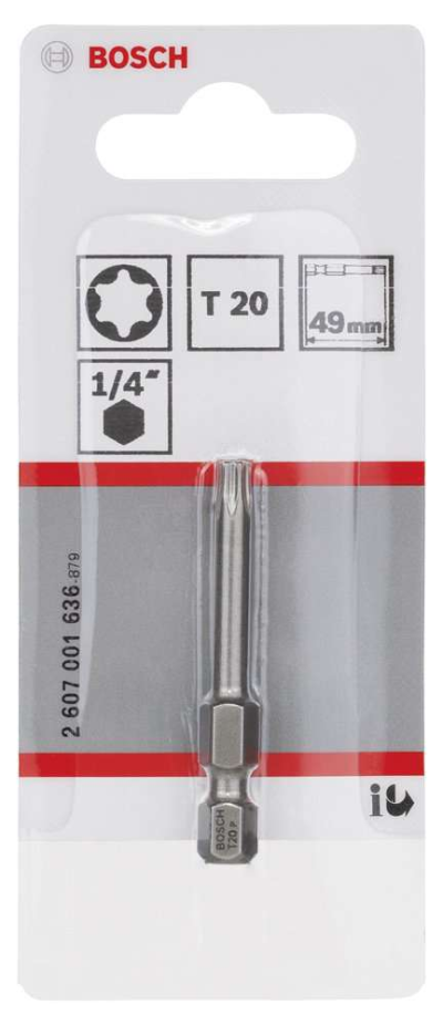 Bosch - Extra Hard Serisi Vidalama Ucu T20*49 mm 1'li