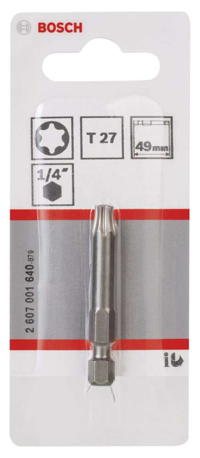 Bosch - Extra Hard Serisi Vidalama Ucu T27*49 mm 1'li