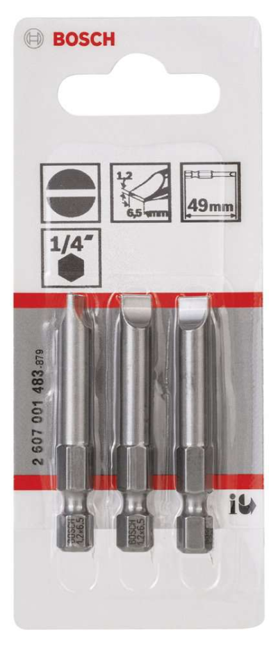 Bosch - Extra Hard Serisi S1,2x6,5*49 mm 3'lü