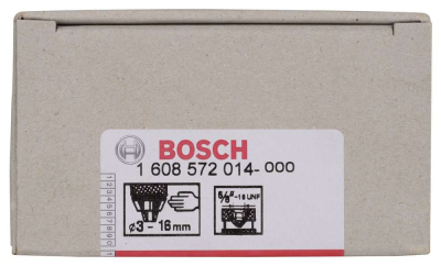Bosch - 3-16 mm - 5/8''-16 Anahtarsız Mandren