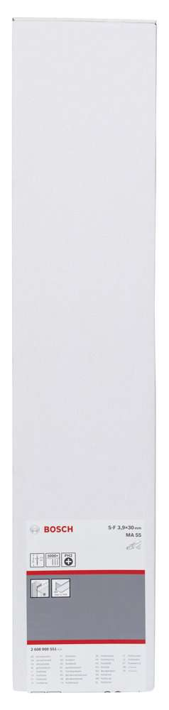 Bosch - PH2 3,9*30mm İnce Dişli Vida 1000li