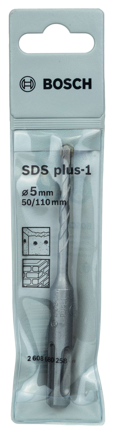 Bosch - Plus-1 Serisi, SDS-plus Kırıcı Delici Matkap Ucu 5*110 mm