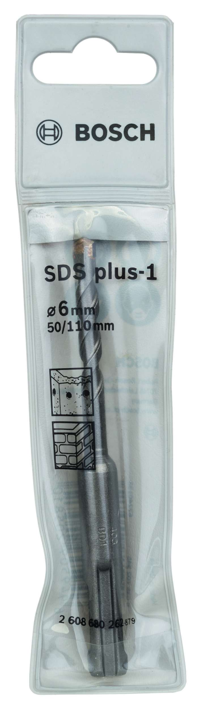 Bosch - Plus-1 Serisi, SDS-plus Kırıcı Delici Matkap Ucu 6*110 mm