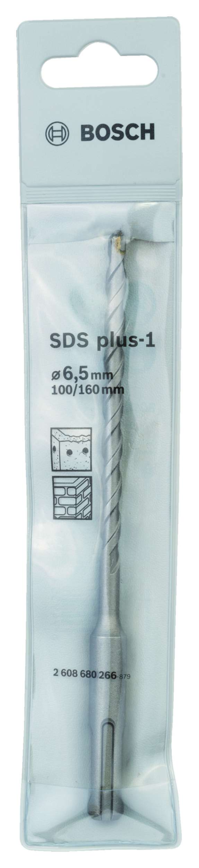 Bosch - Plus-1 Serisi, SDS-plus Kırıcı Delici Matkap Ucu 6.5*160 mm