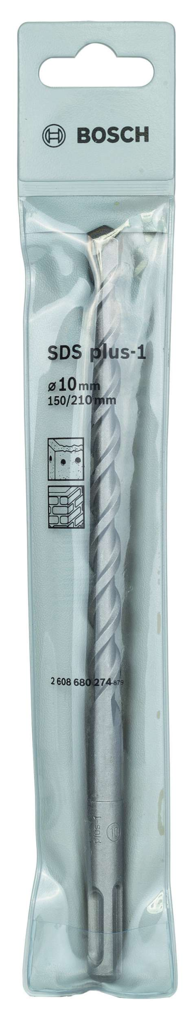 Bosch - Plus-1 Serisi, SDS-plus Kırıcı Delici Matkap Ucu 10*210 mm
