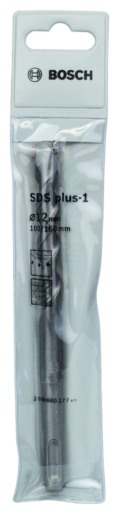 Bosch - Plus-1 Serisi, SDS-plus Kırıcı Delici Matkap Ucu 12*160 mm