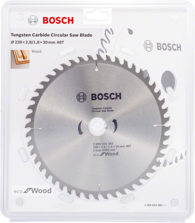 Bosch - Optiline Eco Serisi Ahşap için Daire Testere Bıçağı 230*30 48 Diş