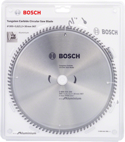 Bosch - Optiline Eco Serisi Alüminyum için Daire Testere Bıçağı 305*30 96 Diş