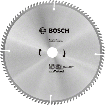 Bosch - Optiline Eco Serisi Ahşap için Daire Testere Bıçağı 305*30 100 Diş