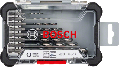 Bosch - Impact Control Serisi HSS Metal Matkap Ucu Seti 8'li