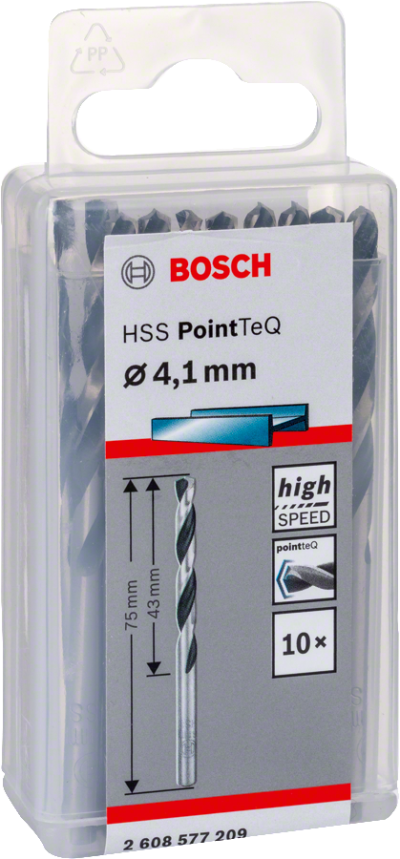 Bosch - HSS-PointeQ Metal Matkap Ucu 4,1 mm 10'lu