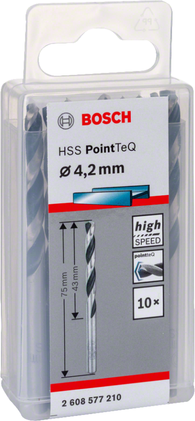 Bosch - HSS-PointeQ Metal Matkap Ucu 4,2 mm 10'lu
