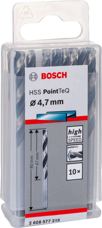 Bosch - HSS-PointeQ Metal Matkap Ucu 4,7 mm 10'lu