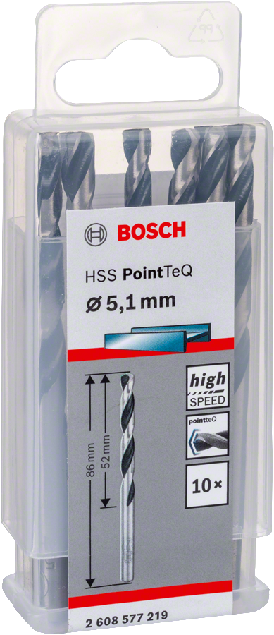 Bosch - HSS-PointeQ Metal Matkap Ucu 5,1 mm 10'lu