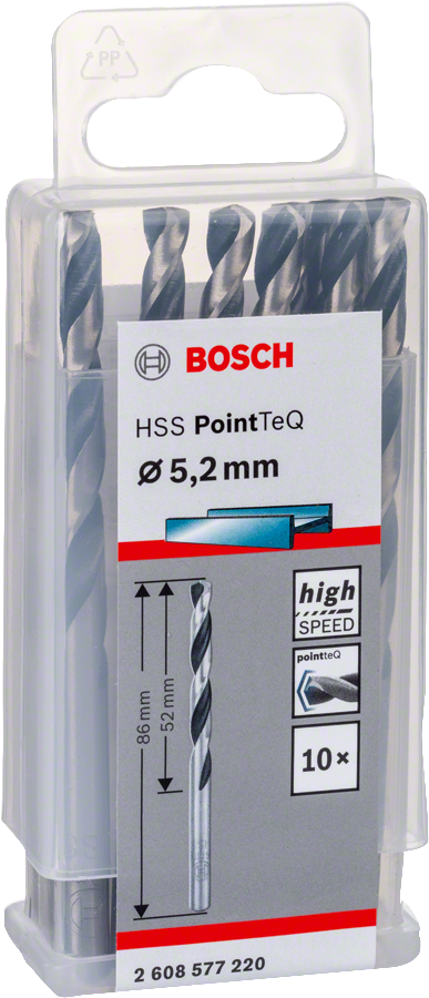 Bosch - HSS-PointeQ Metal Matkap Ucu 5,2 mm 10'lu