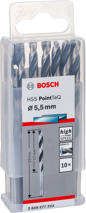 Bosch - HSS-PointeQ Metal Matkap Ucu 5,5 mm 10'lu