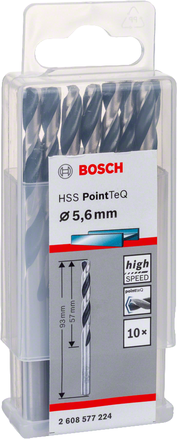 Bosch - HSS-PointeQ Metal Matkap Ucu 5,6 mm 10'lu