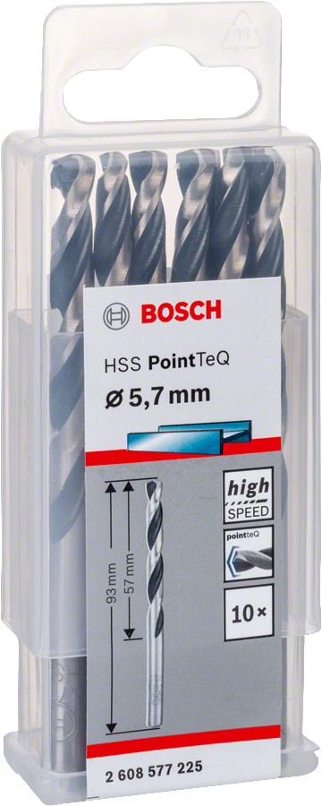 Bosch - HSS-PointeQ Metal Matkap Ucu 5,7 mm 10'lu