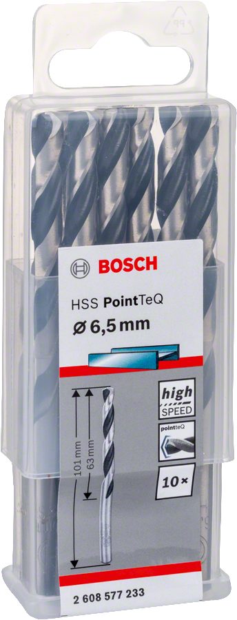 Bosch - HSS-PointeQ Metal Matkap Ucu 6,5 mm 10'lu