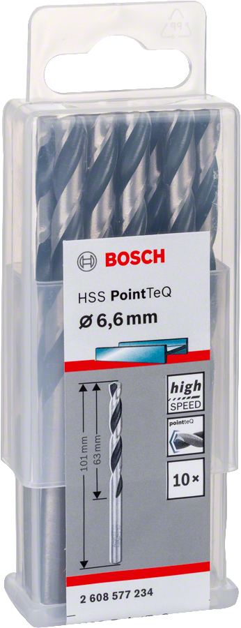 Bosch - HSS-PointeQ Metal Matkap Ucu 6,6 mm 10'lu