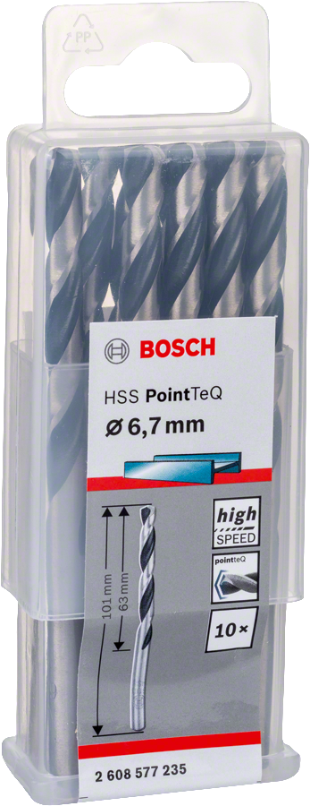 Bosch - HSS-PointeQ Metal Matkap Ucu 6,7 mm 10'lu