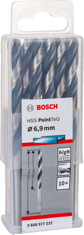 Bosch - HSS-PointeQ Metal Matkap Ucu 6,9 mm 10'lu