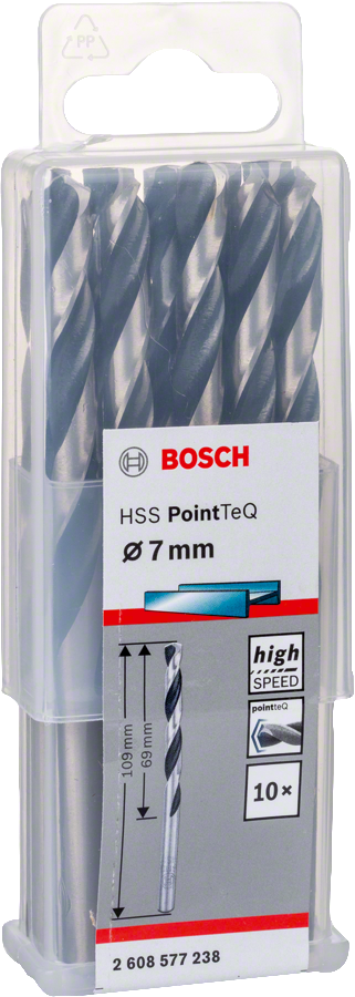 Bosch - HSS-PointeQ Metal Matkap Ucu 7,0 mm 10'lu