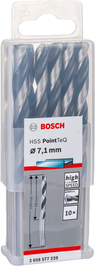 Bosch - HSS-PointeQ Metal Matkap Ucu 7,1 mm 10'lu