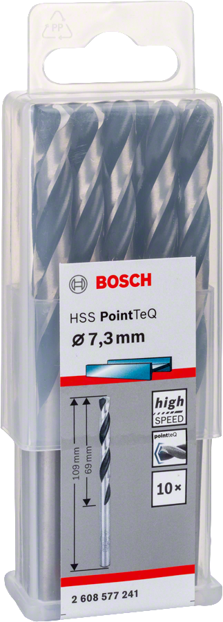 Bosch - HSS-PointeQ Metal Matkap Ucu 7,3 mm 10'lu