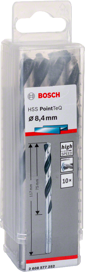 Bosch - HSS-PointeQ Metal Matkap Ucu 8,4 mm 10'lu