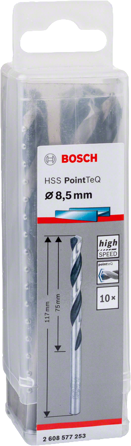 Bosch - HSS-PointeQ Metal Matkap Ucu 8,5 mm 10'lu
