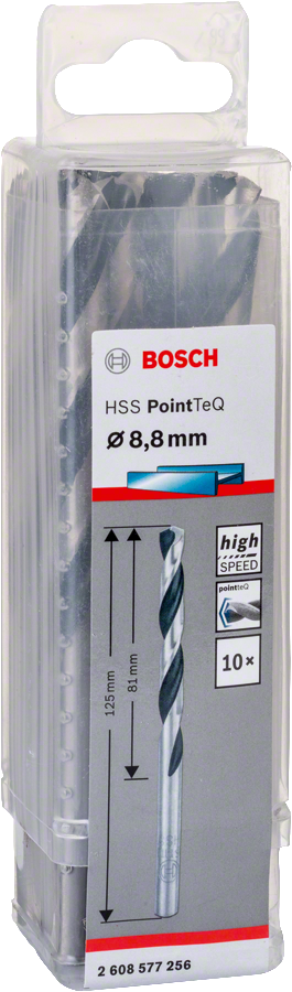 Bosch - HSS-PointeQ Metal Matkap Ucu 8,8 mm 10'lu