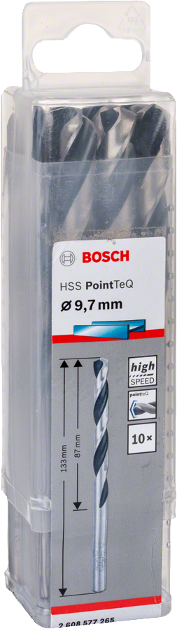 Bosch - HSS-PointeQ Metal Matkap Ucu 9,7 mm 10'lu