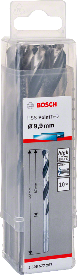 Bosch - HSS-PointeQ Metal Matkap Ucu 9,9 mm 10'lu