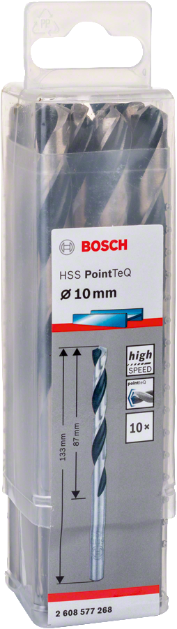 Bosch - HSS-PointeQ Metal Matkap Ucu 10,0 mm 10'lu