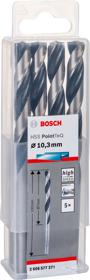 Bosch - HSS-PointeQ Metal Matkap Ucu 10,3 mm 5'li
