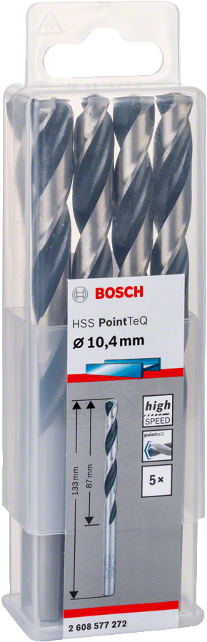 Bosch - HSS-PointeQ Metal Matkap Ucu 10,4 mm 5'li