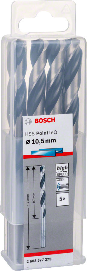 Bosch - HSS-PointeQ Metal Matkap Ucu 10,5 mm 5'li