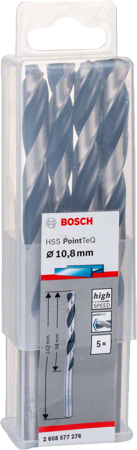 Bosch - HSS-PointeQ Metal Matkap Ucu 10,8 mm 5'li