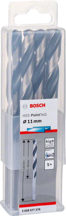 Bosch - HSS-PointeQ Metal Matkap Ucu 11,0 mm 5'li