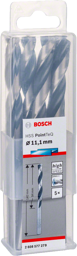 Bosch - HSS-PointeQ Metal Matkap Ucu 11,1 mm 5'li