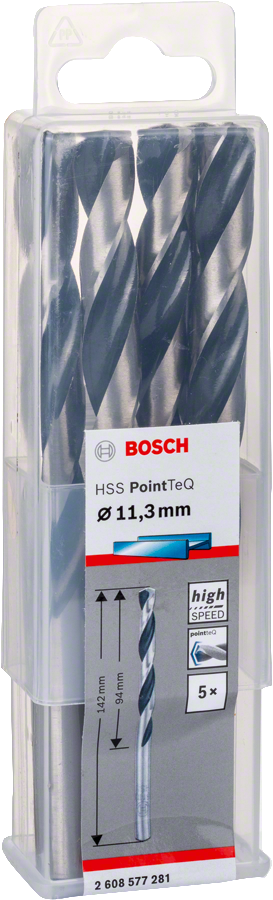 Bosch - HSS-PointeQ Metal Matkap Ucu 11,3 mm 5'li
