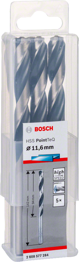 Bosch - HSS-PointeQ Metal Matkap Ucu 11,6 mm 5'li