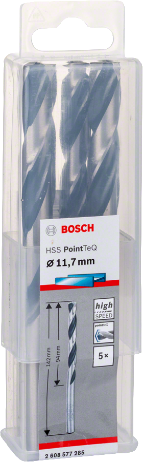 Bosch - HSS-PointeQ Metal Matkap Ucu 11,7 mm 5'li
