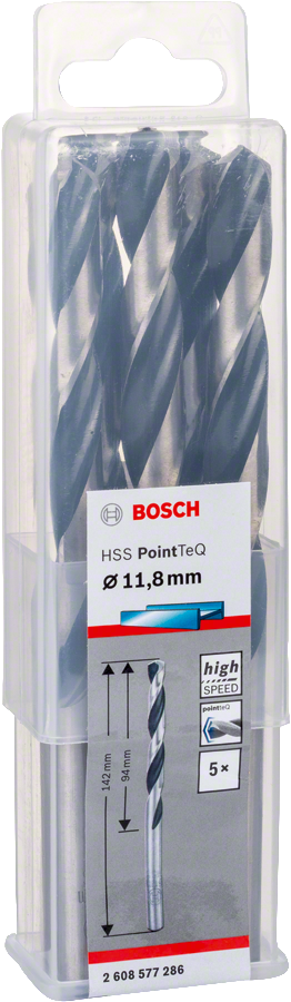 Bosch - HSS-PointeQ Metal Matkap Ucu 11,8 mm 5'li